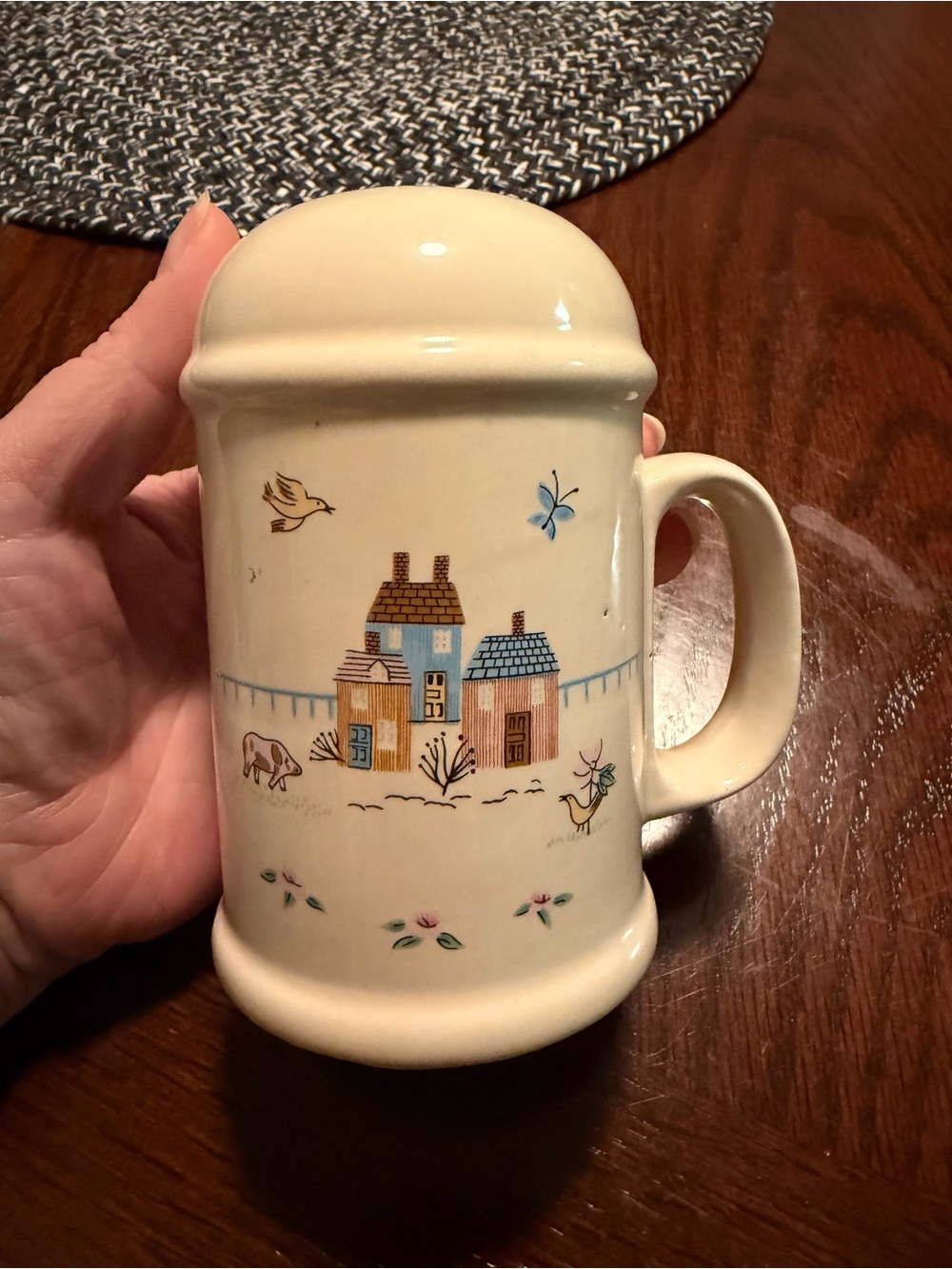Vintage Heartland Salt/Pepper Shaker